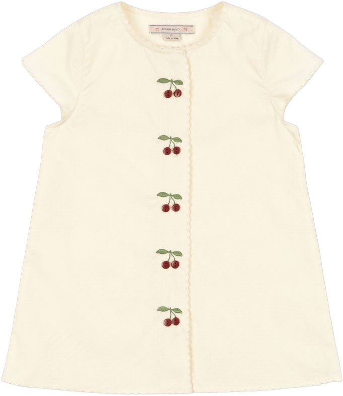Evia Cherry Dress Gots