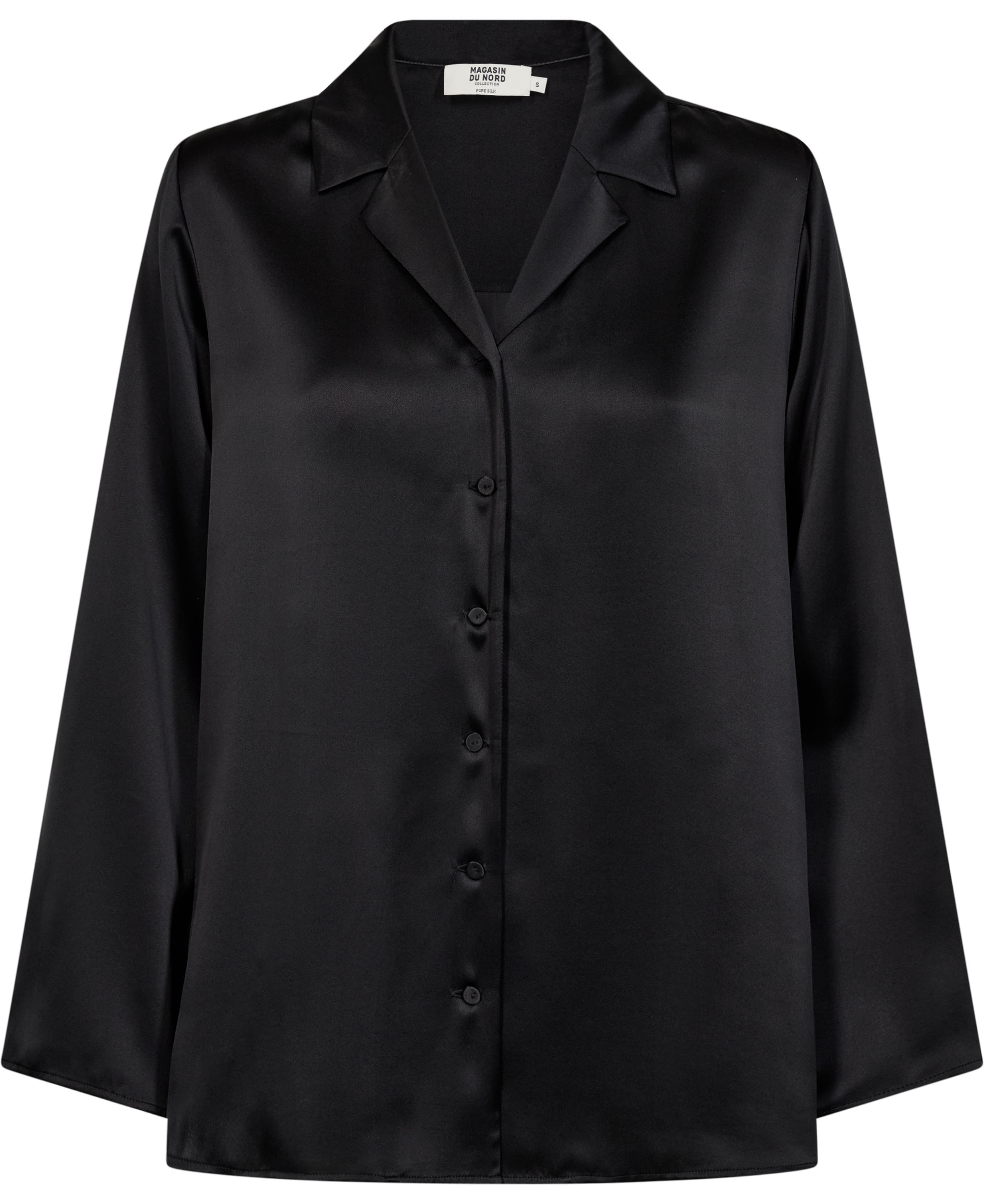 Moon 1 G Pyjamas Shirt, 100% Silk