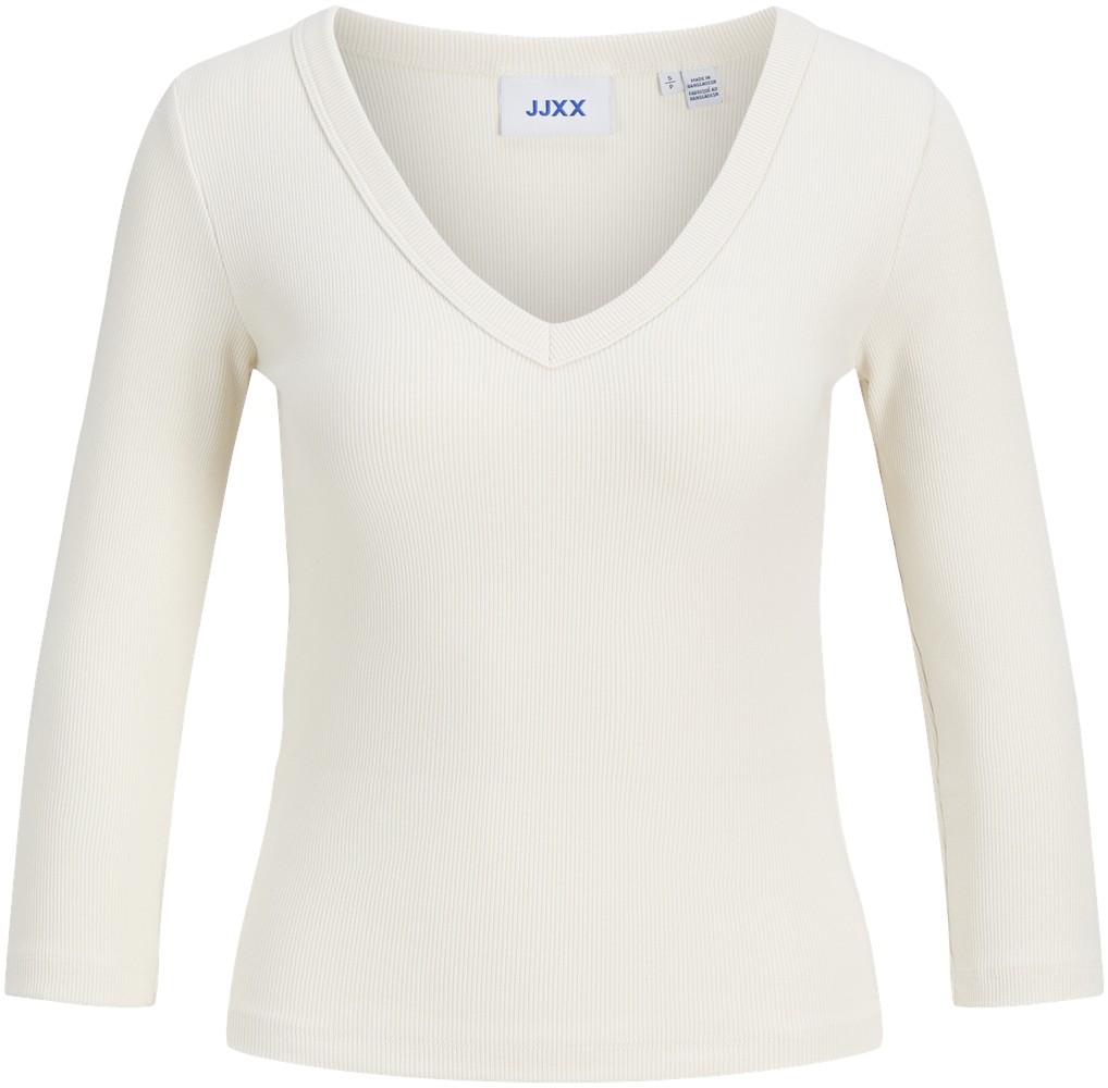 Jxfifi STR 3/4 Vneck RIB TOP JRS