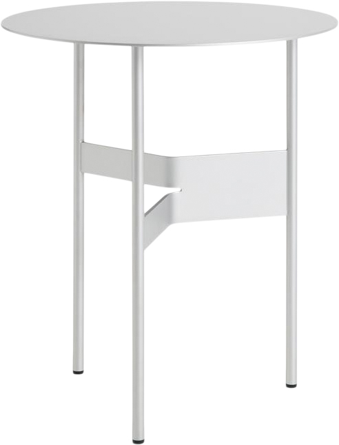 Shim Coffee Tableø45 x H51-silver