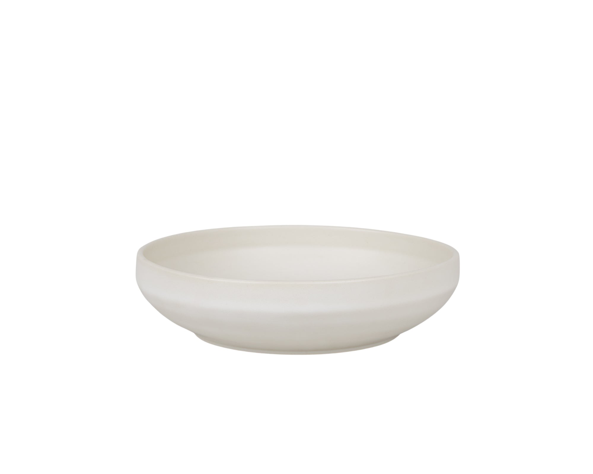 Otto Ceramic Shallow Bowl | Natural | Medium