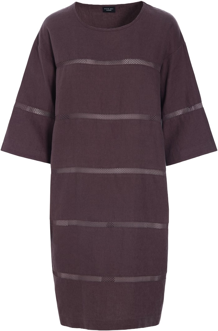 Lazy Linen Kjole med Paneler