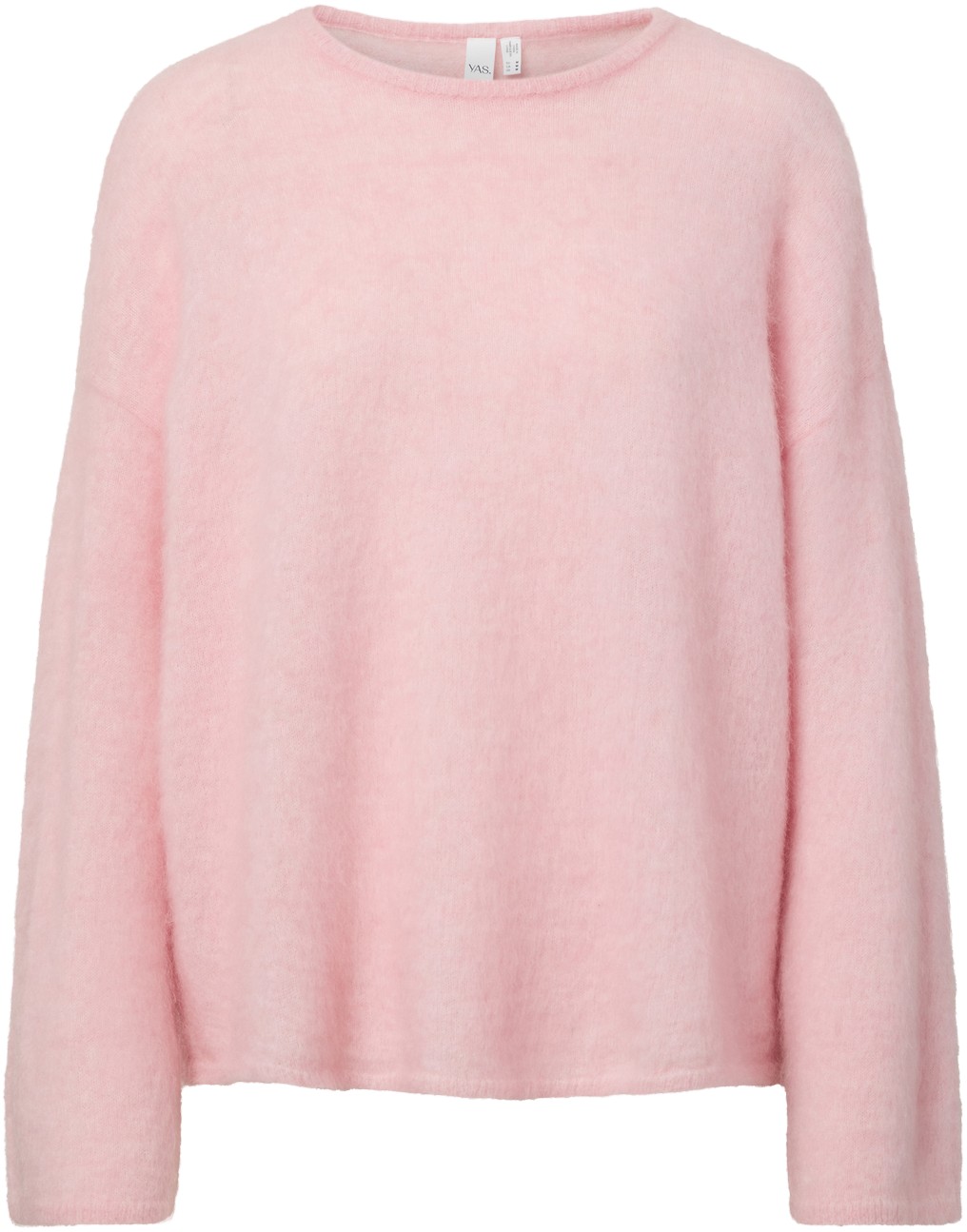 Yaslimo LS Mohair Blend Knit Pullov