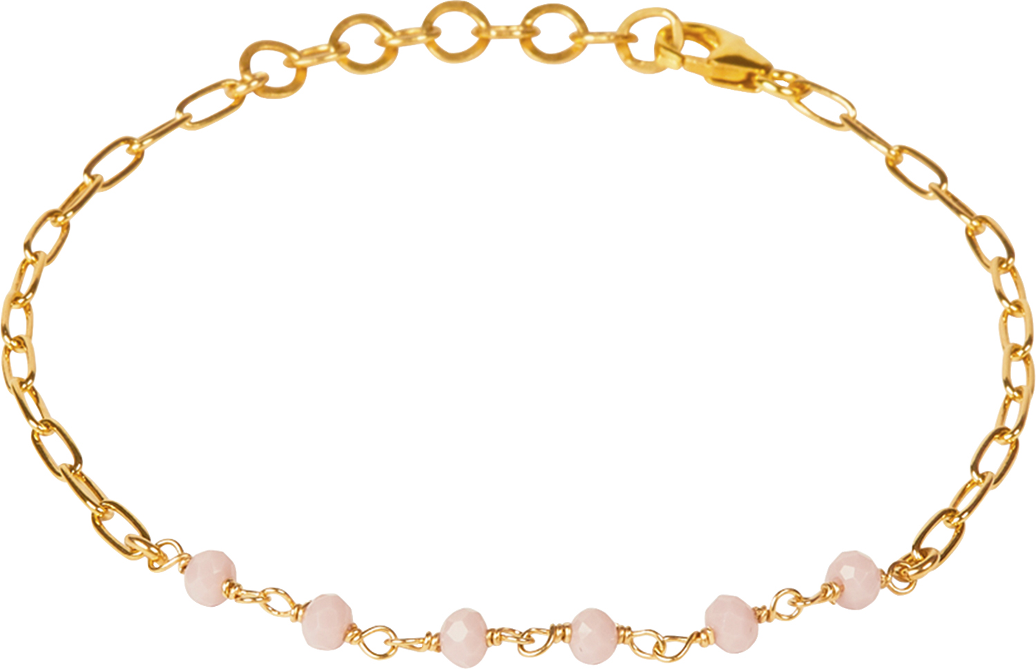 Daisy Rosa Quatz Bracelet Gold