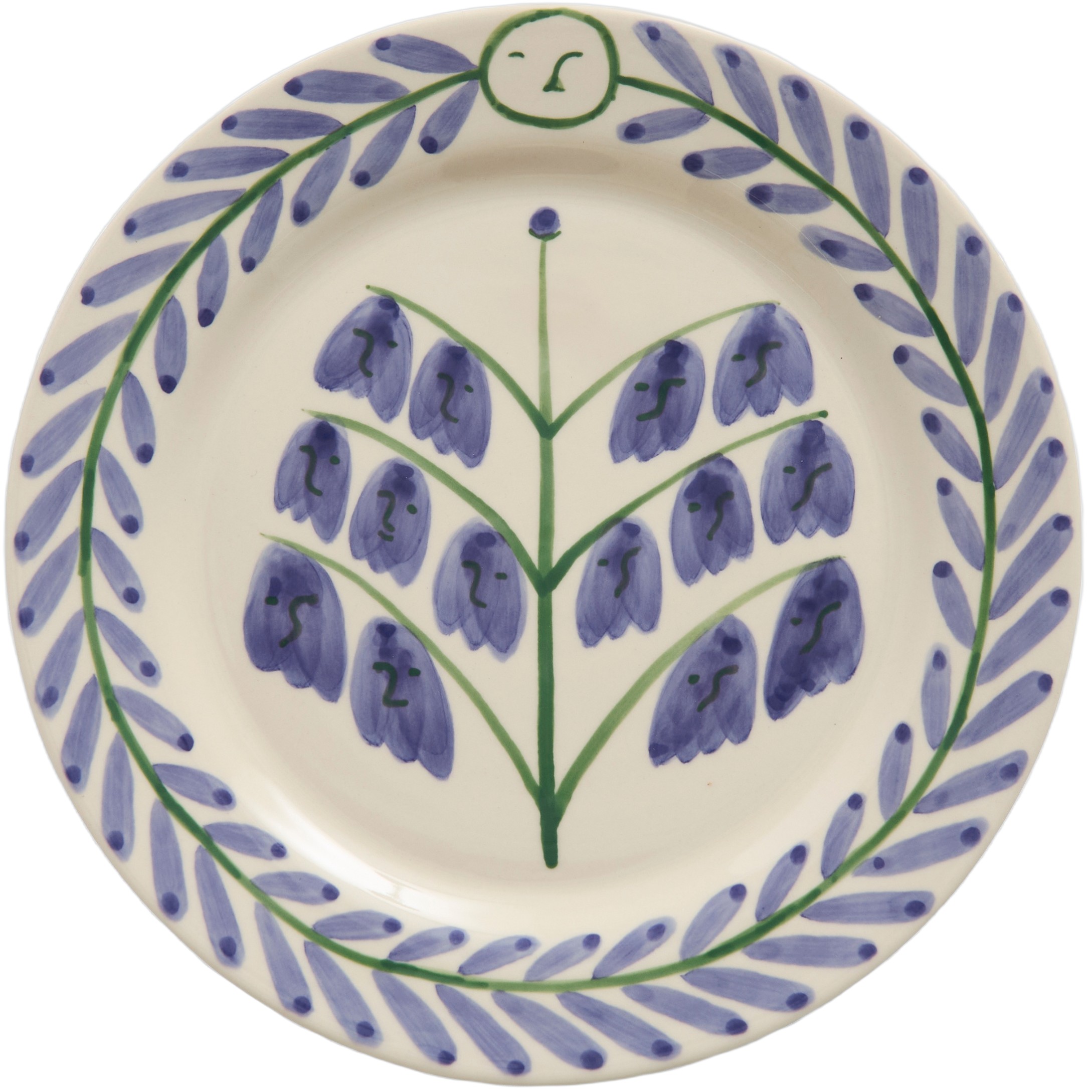 La Pittura Plate Ø24 - Bluebells