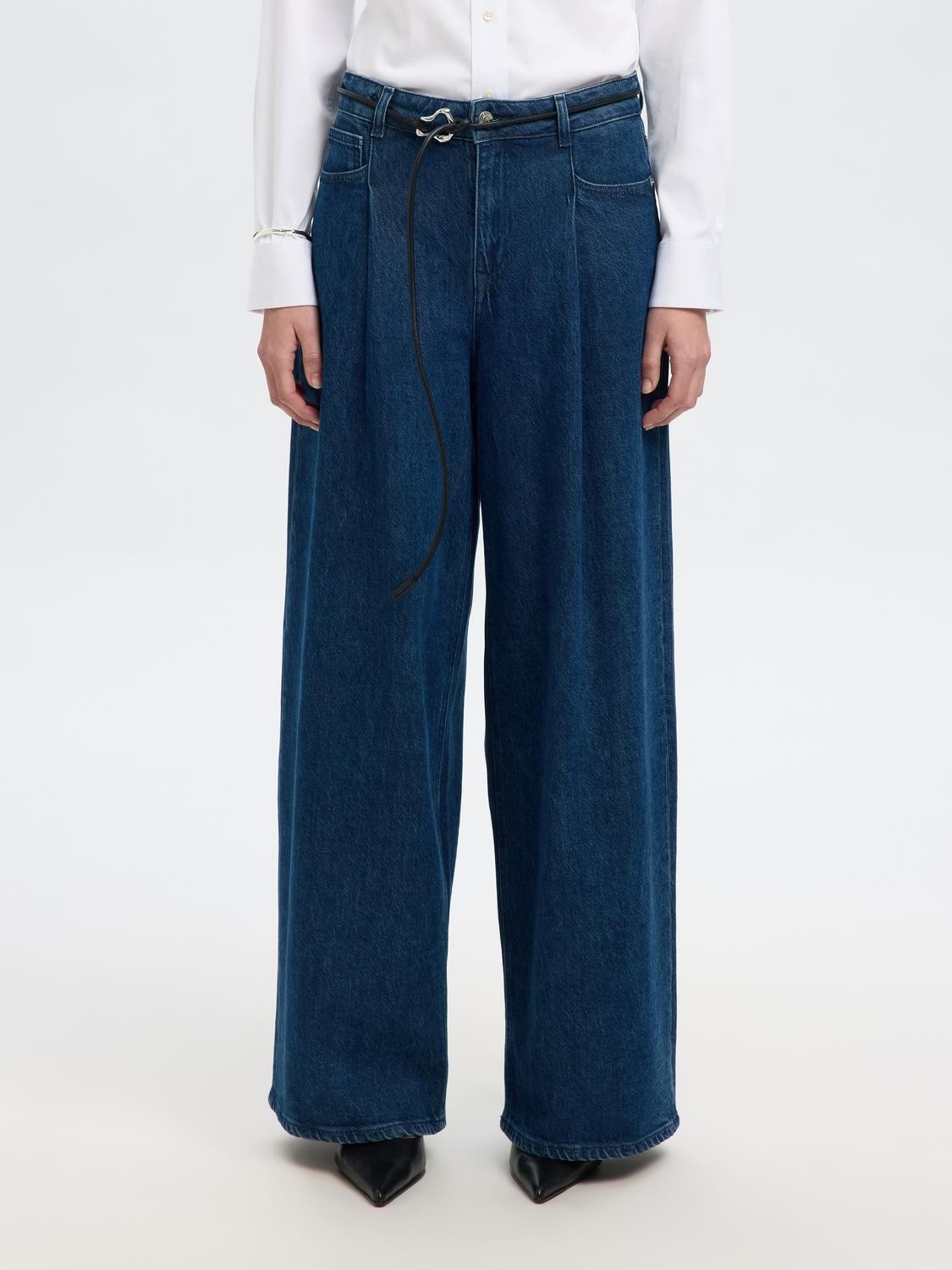 Slfextra Wide Selmanoa HW Jeans