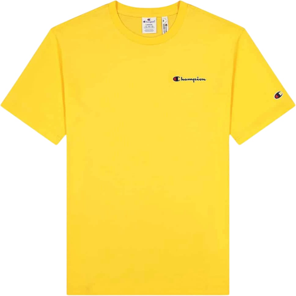 Organic Cotton Blend Small Script Logo Tshirt