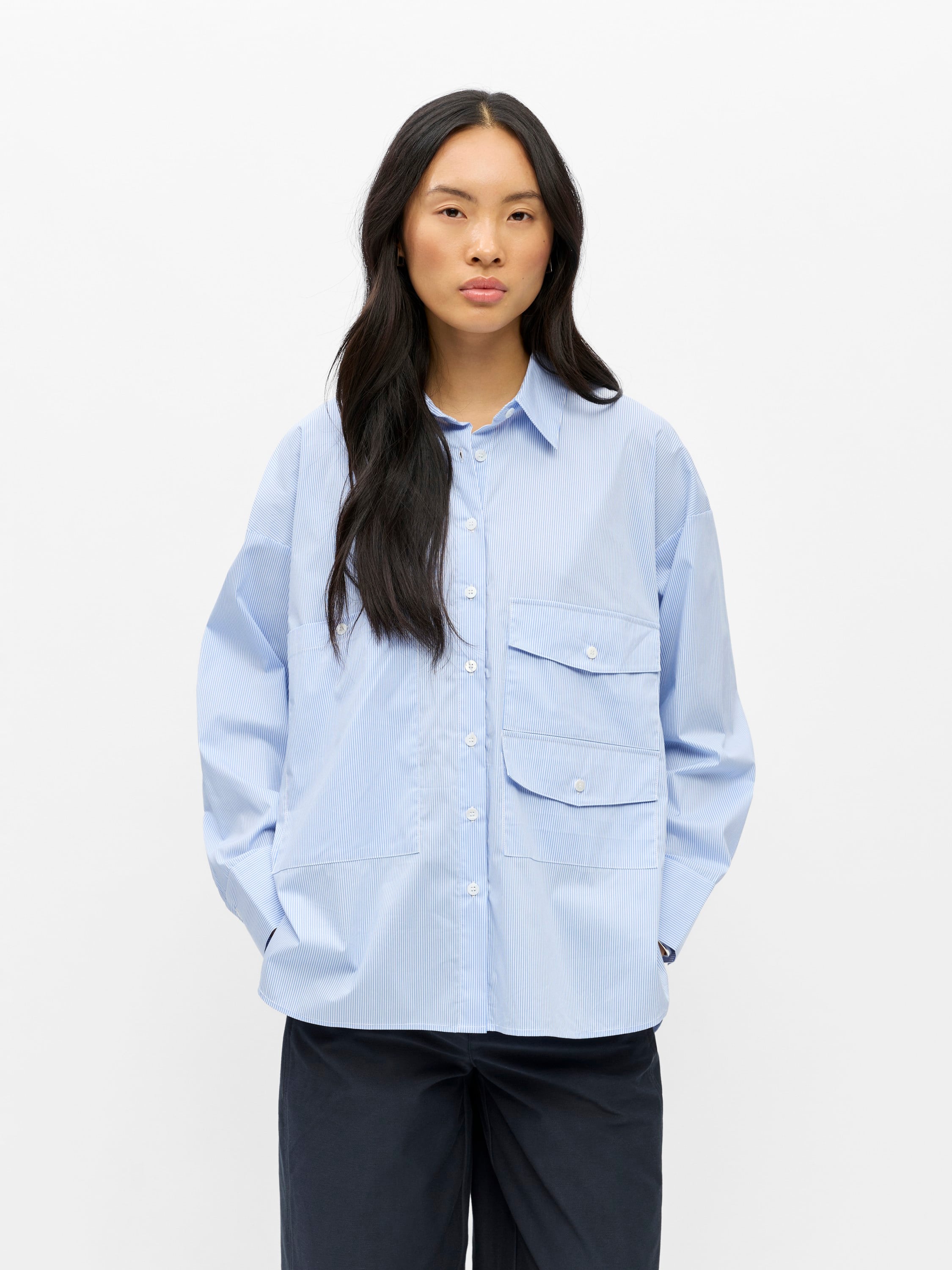 Objzila L/S LO Pocket Shirt E TNE