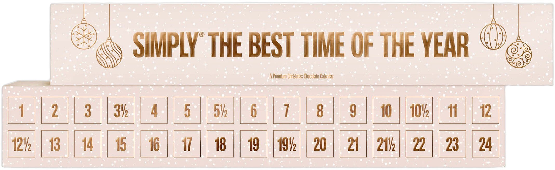 Simply Chocolate Chokoladejulekalender