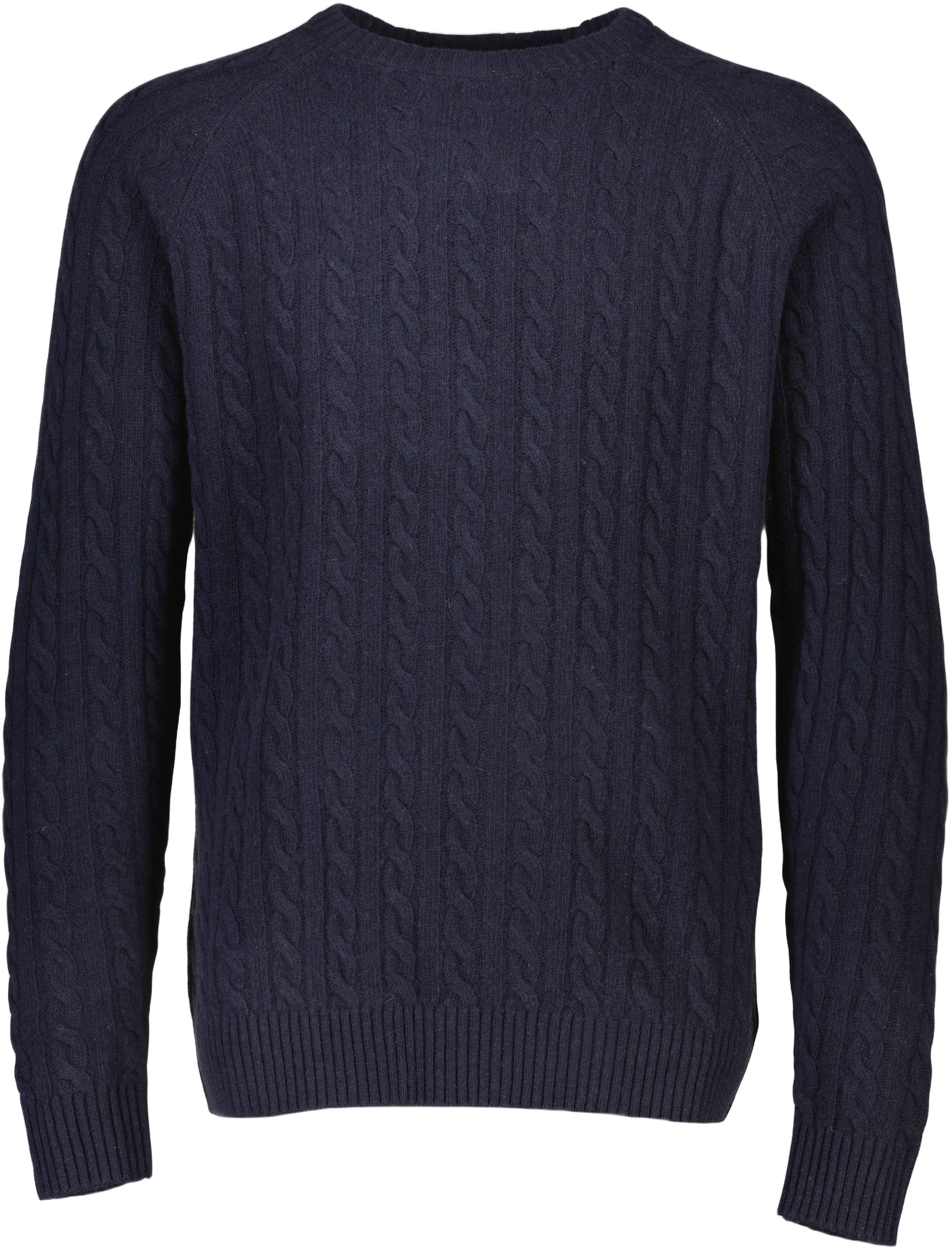 Lambswool Raglan Cable Oneck