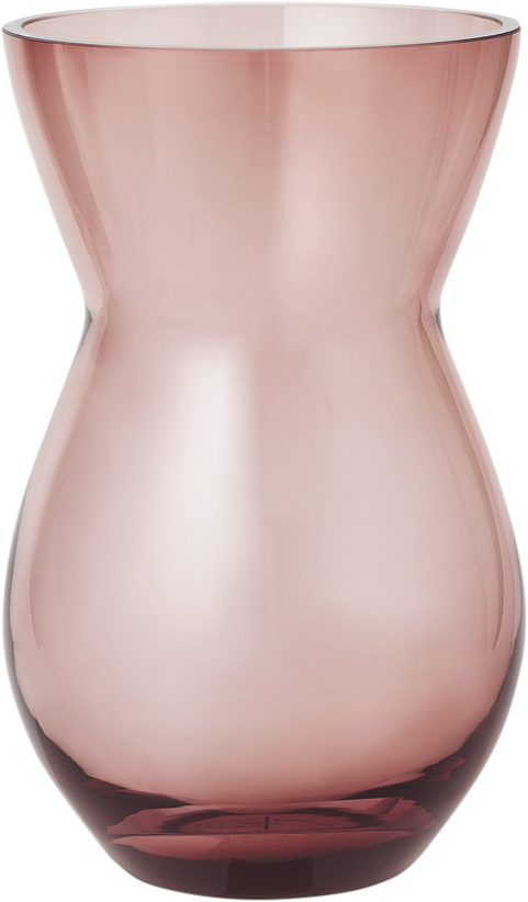 Calabas Vase H21 Burgundy