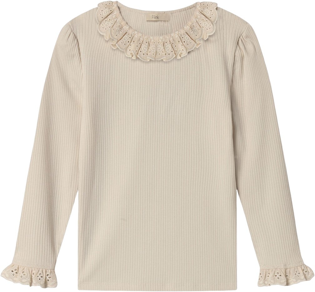 Kenna LS Lace Blouse