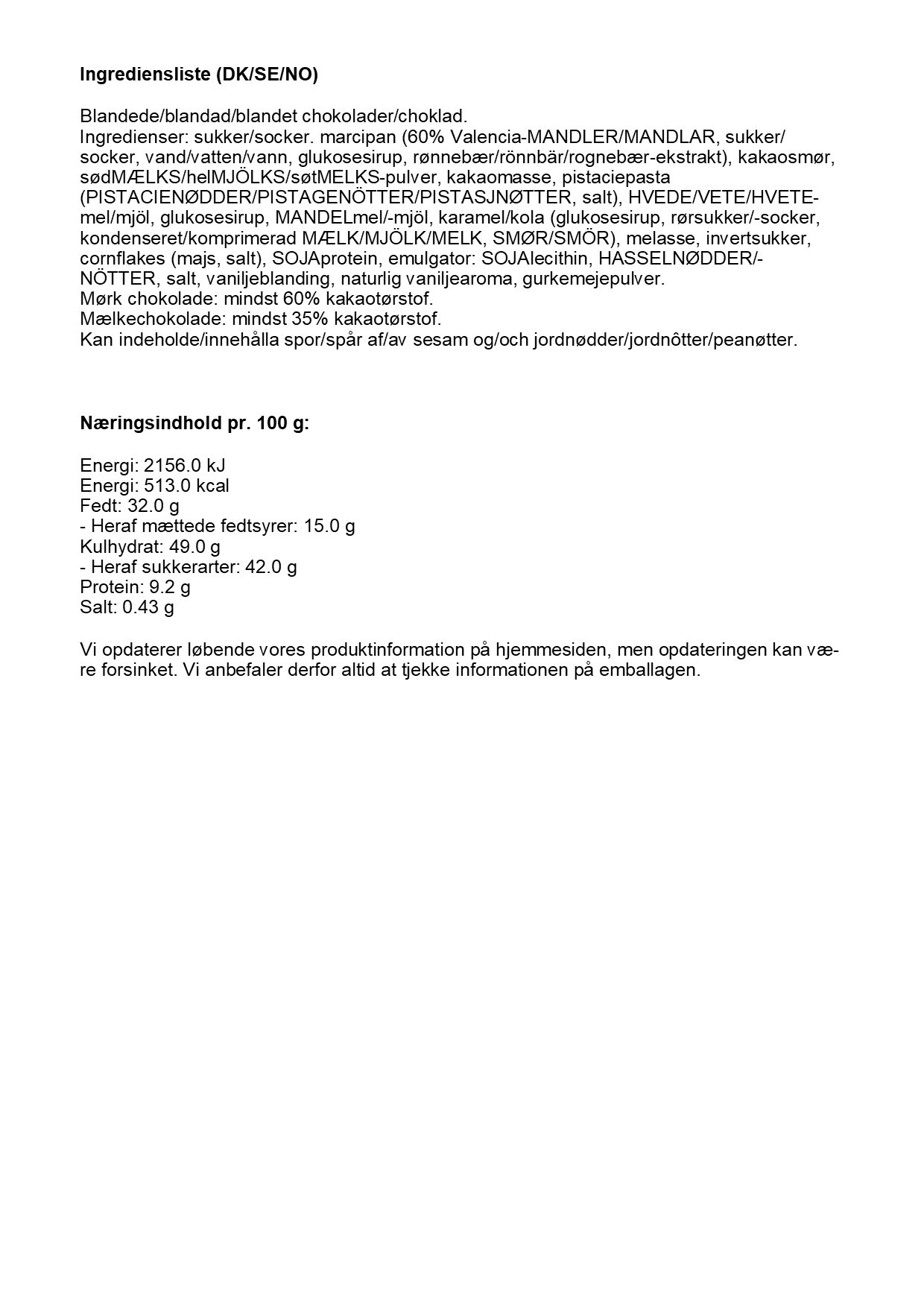 Simply® Merry Chocolate Heart Chokoladeæske (200g)