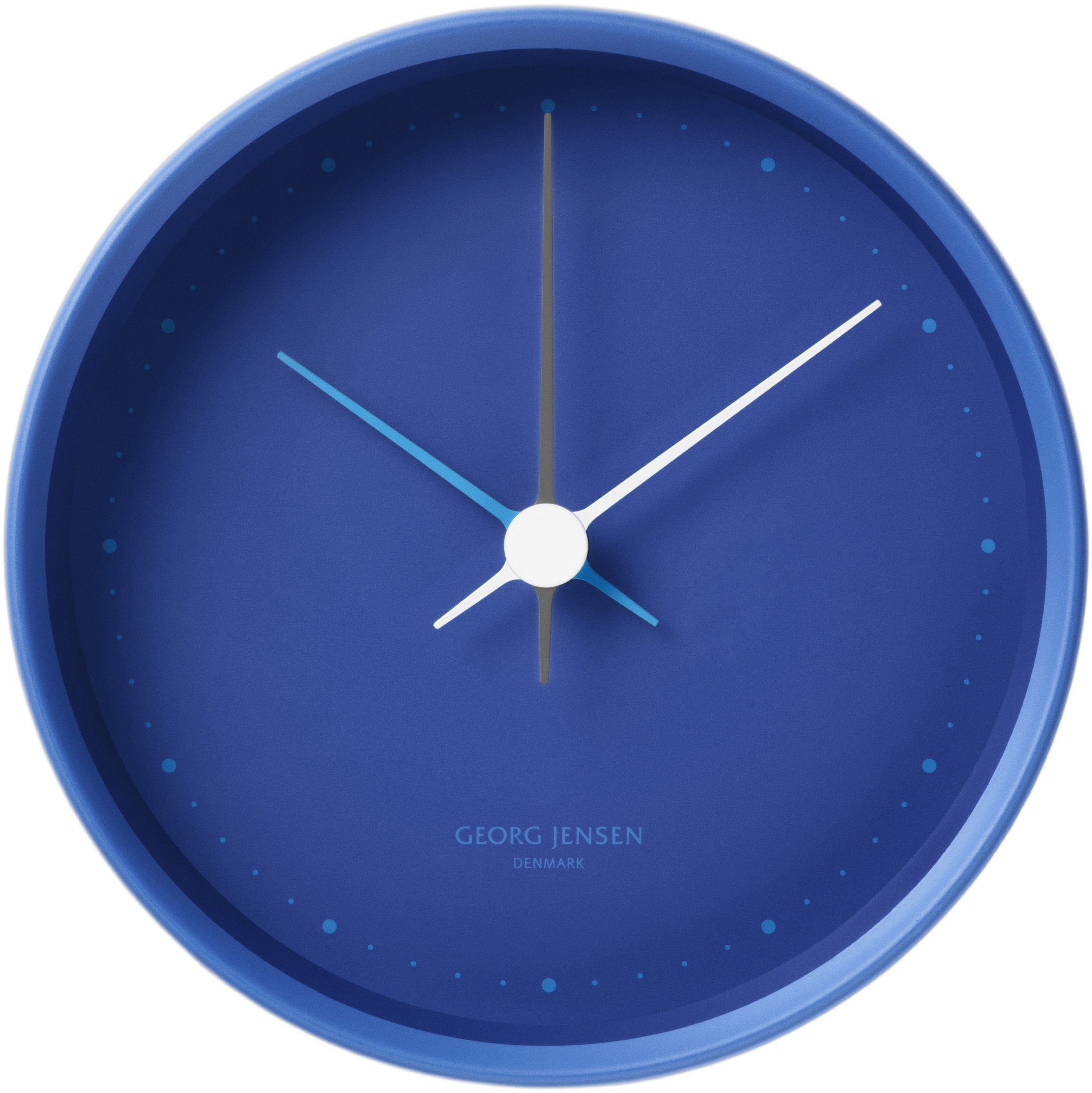 Henning Koppel Wall Clock 10cm Iconic Blue
