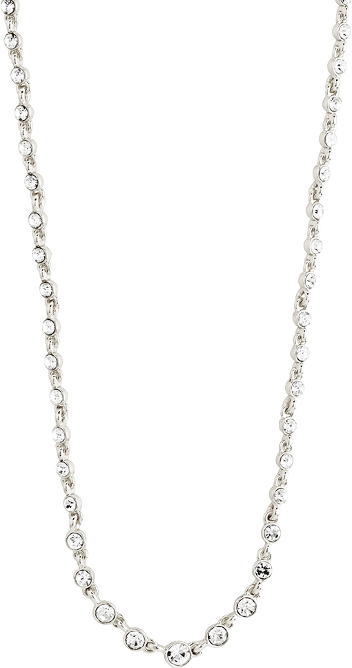 Imogene Necklace Silverplated