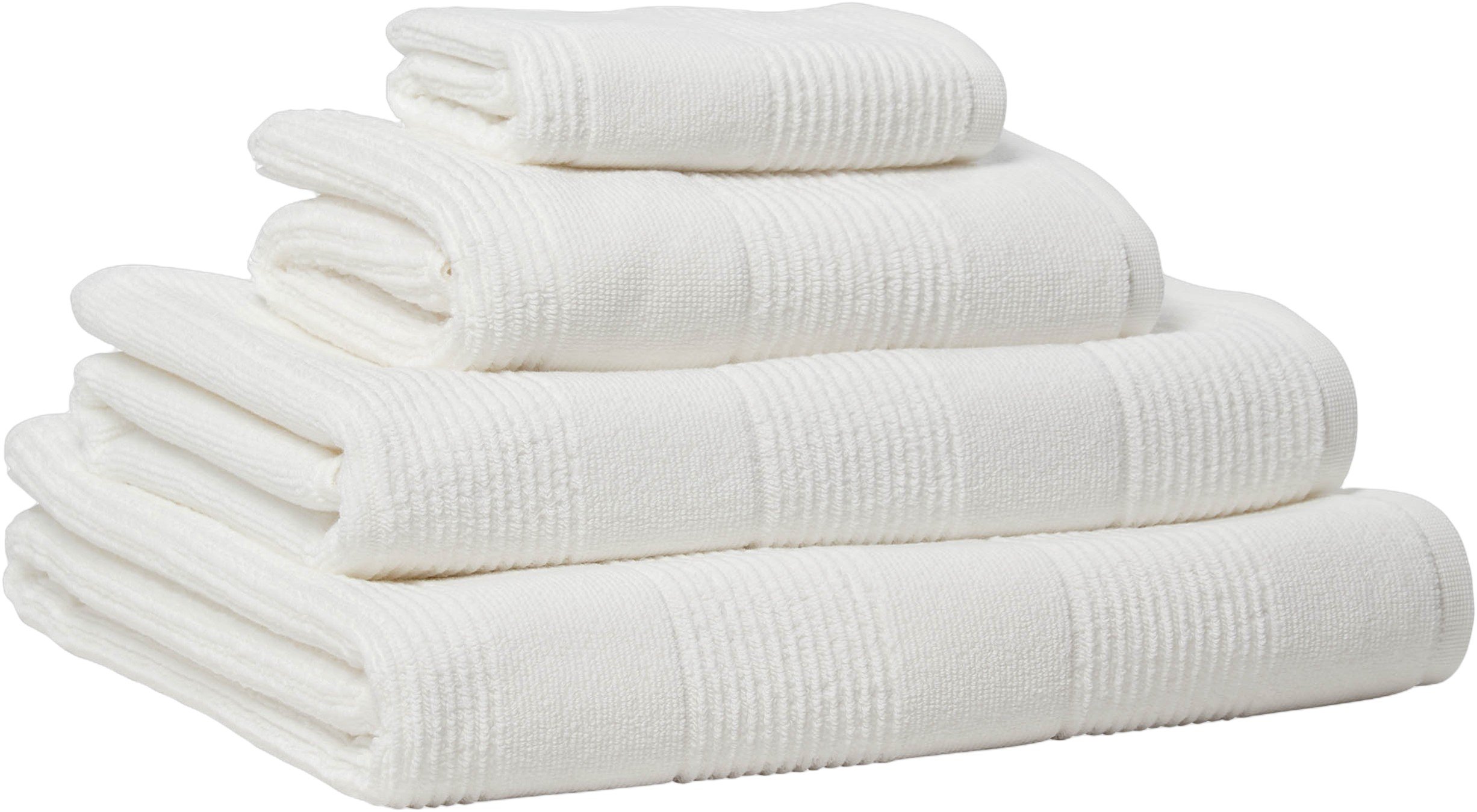 Håndklæde 50×100 White Håndklæde 50×100 White