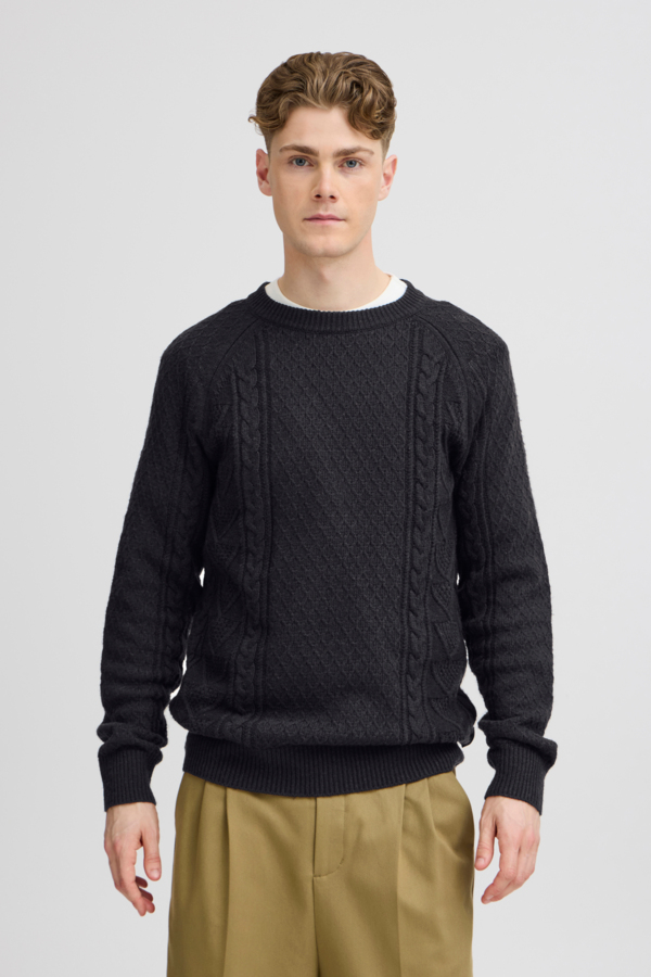 Cfkristian Crew Neck Cable Knit