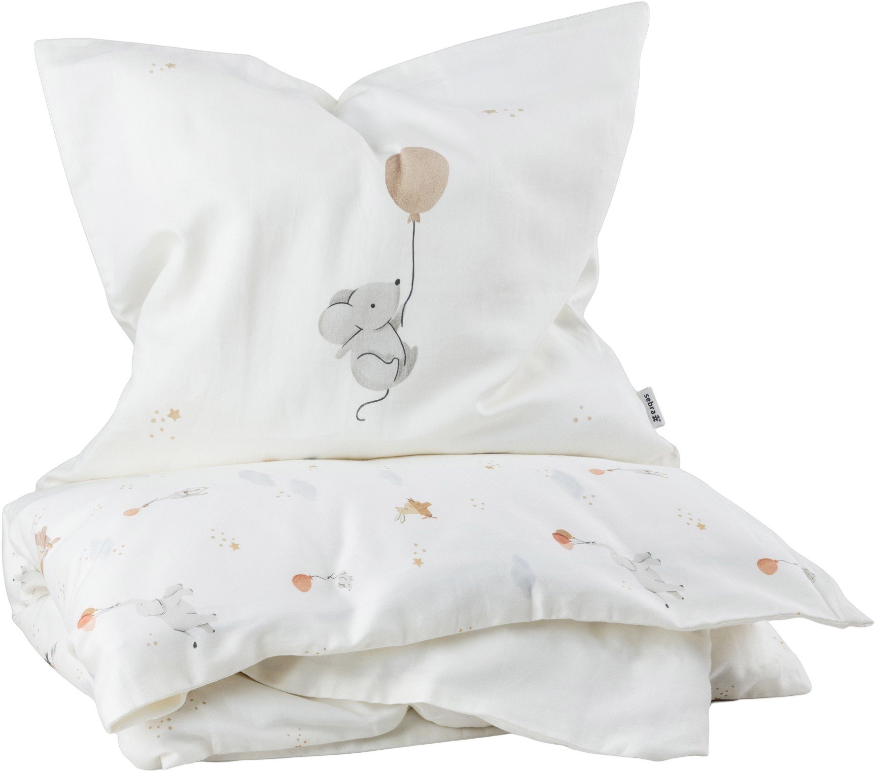 Sengetøj, Baby, Bomuldssatin, World of Sebra