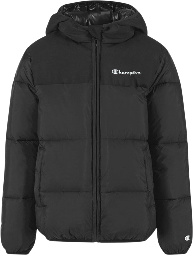 Boys Script Logo Padded Jakke