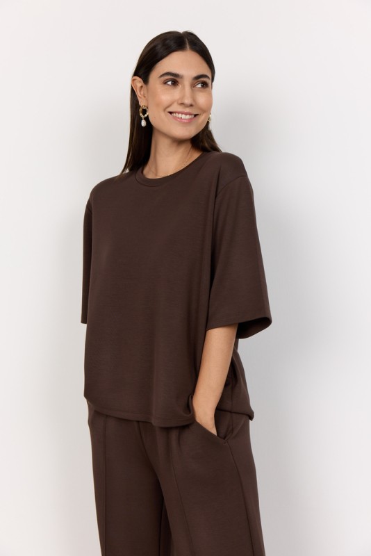 Scbanu 231 T-shirt MÃ¸rk Brun