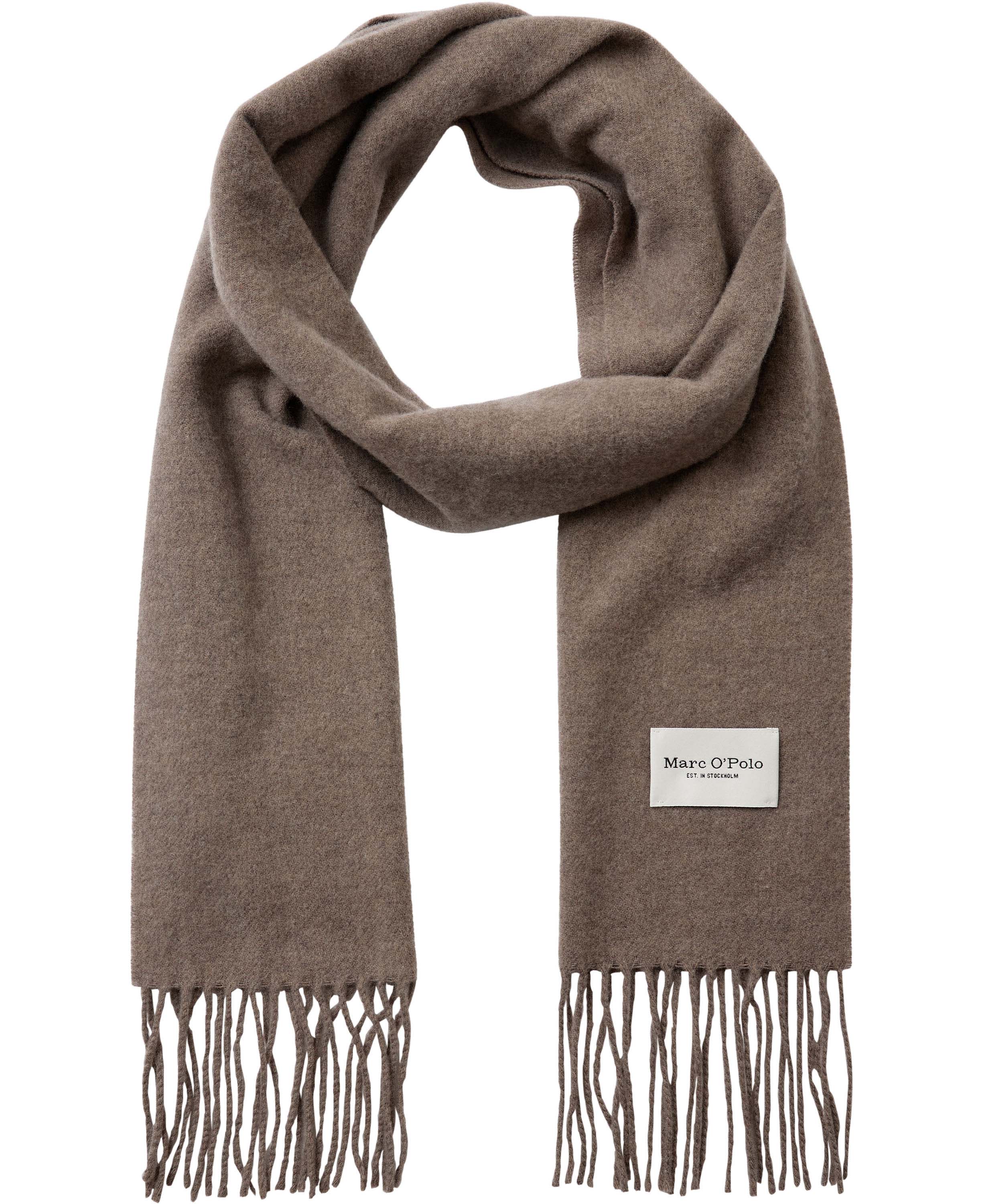 Scarf, Woven Wool, Long Fringes, so