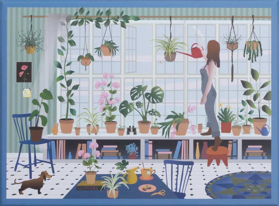 Plant Lover Puslespil med 1000 Brikker