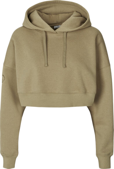 Oversized Crop Hættetrøje