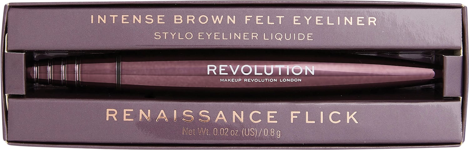 Makeup Revolution Renaissance Flick Liner Brown