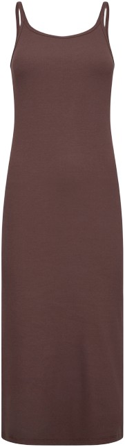 Lrnumbia 15 Kjole MÃ¸rk Brun