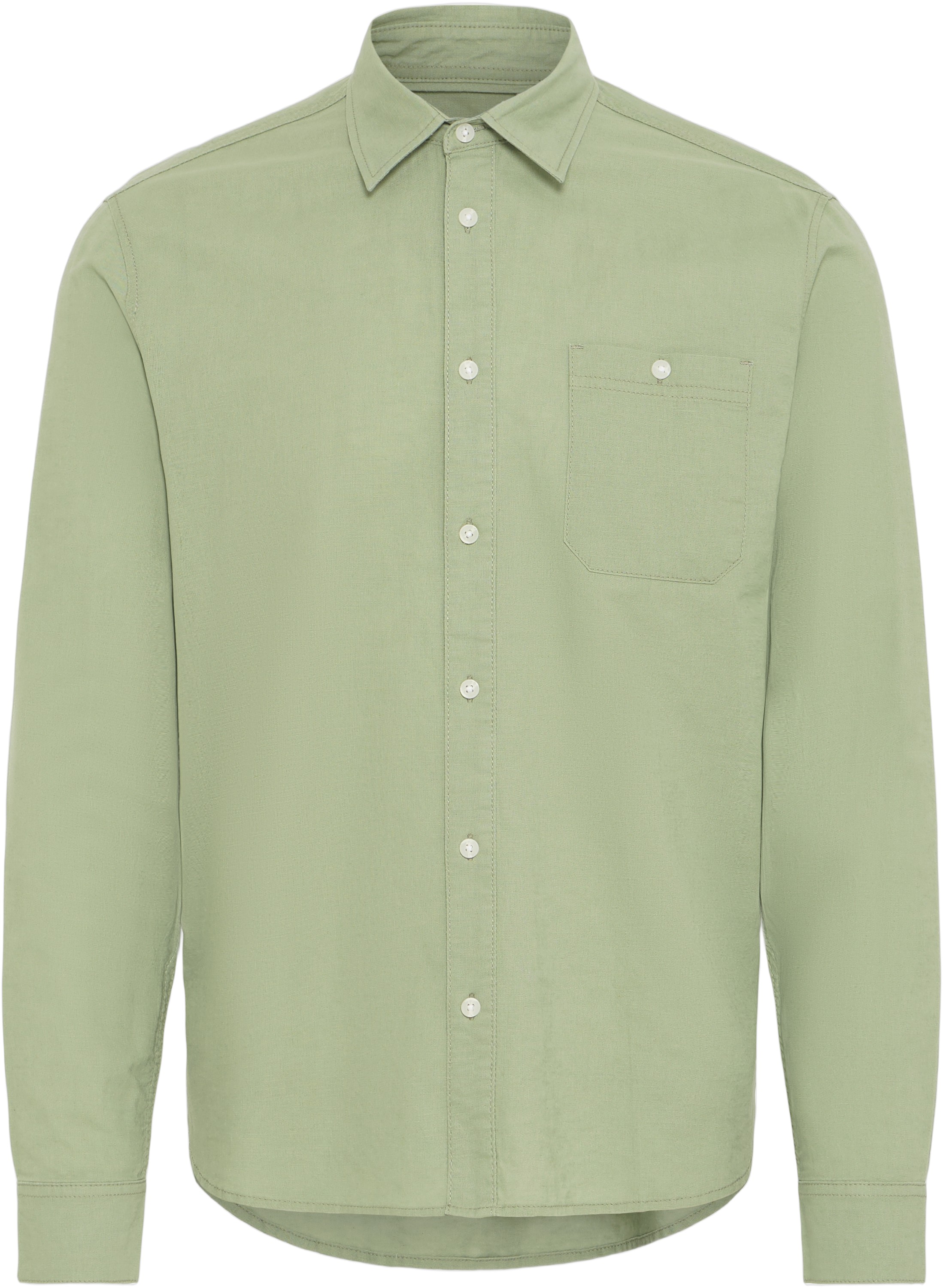 Bhbay Linen LS Shirt PP Noos
