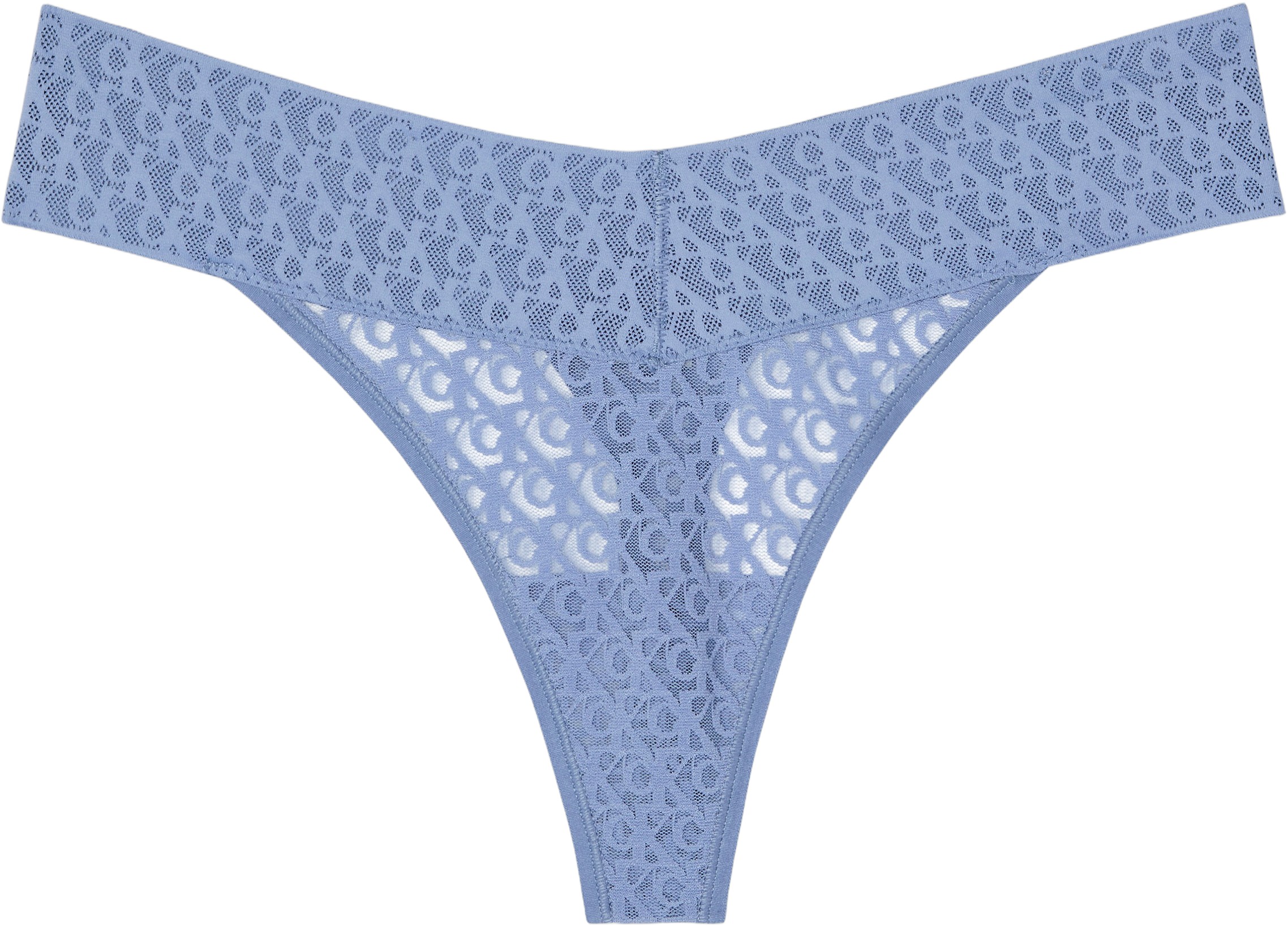 CK Monogram Lace Low Rise Thong - Køb til DKK 104 - Spar 30%