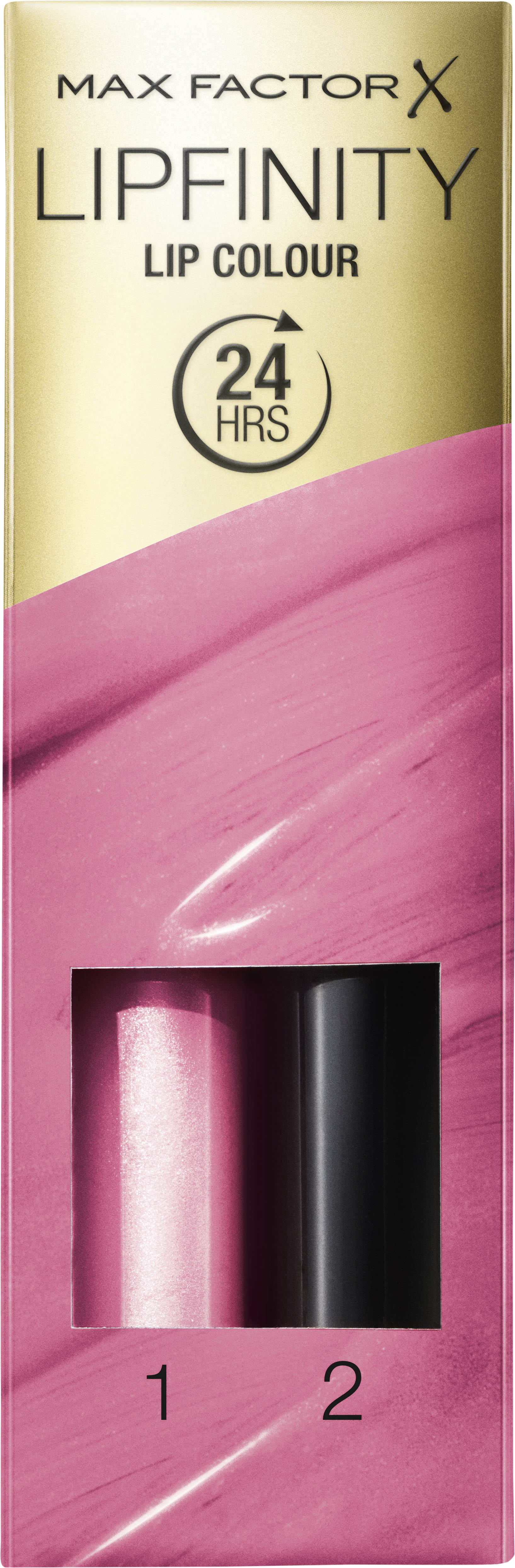 Max Factor Lipfinity 2step Long Lasting Lipstick, 22 Forever Lolita,