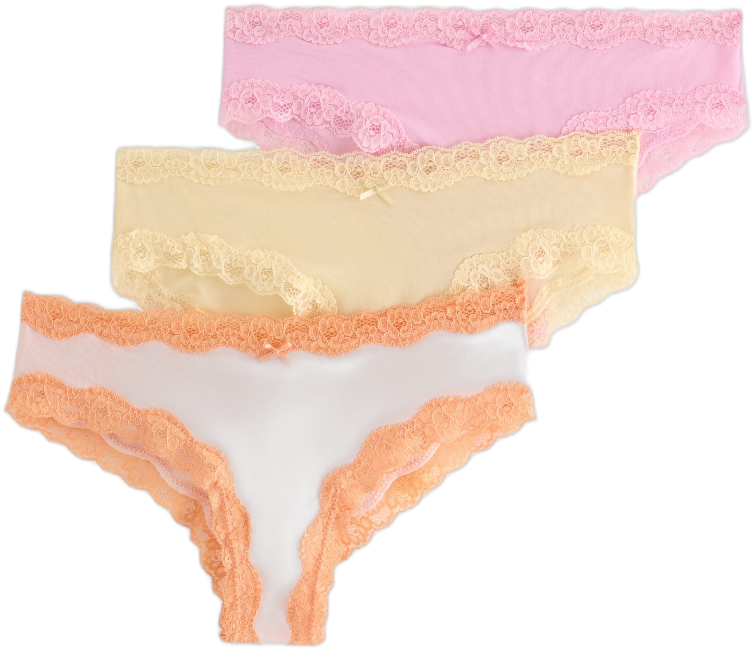 3pack low Waist Brazilian Briefs w