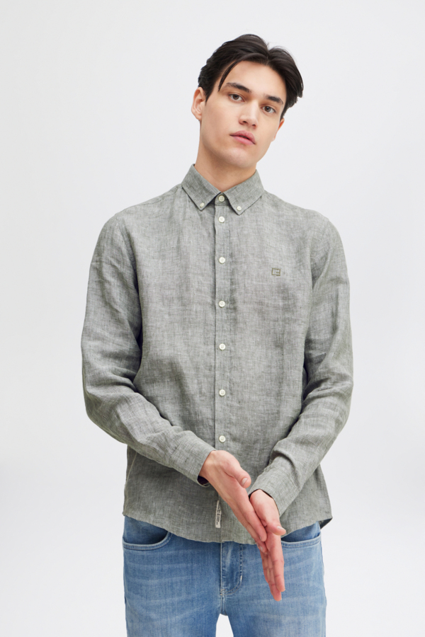 Cfanton Bd Ls Linen Shirt