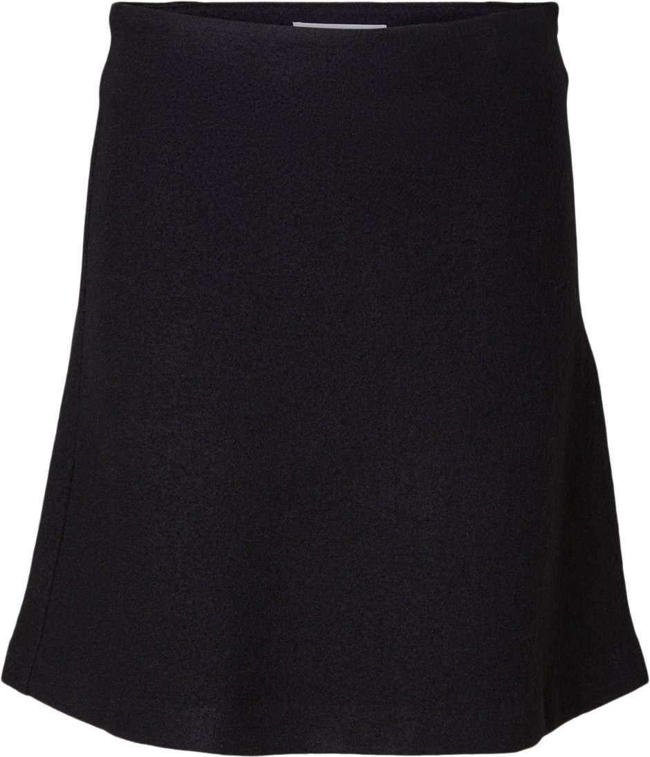 Slfwoon HW Short Wool Skirt