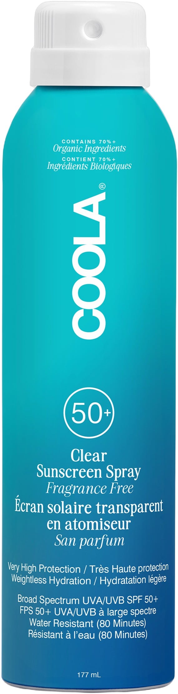Classic Body Spray Fragrancefree SPF 50