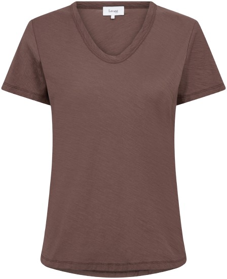 Lrany 2 T-shirt Mørk Brun