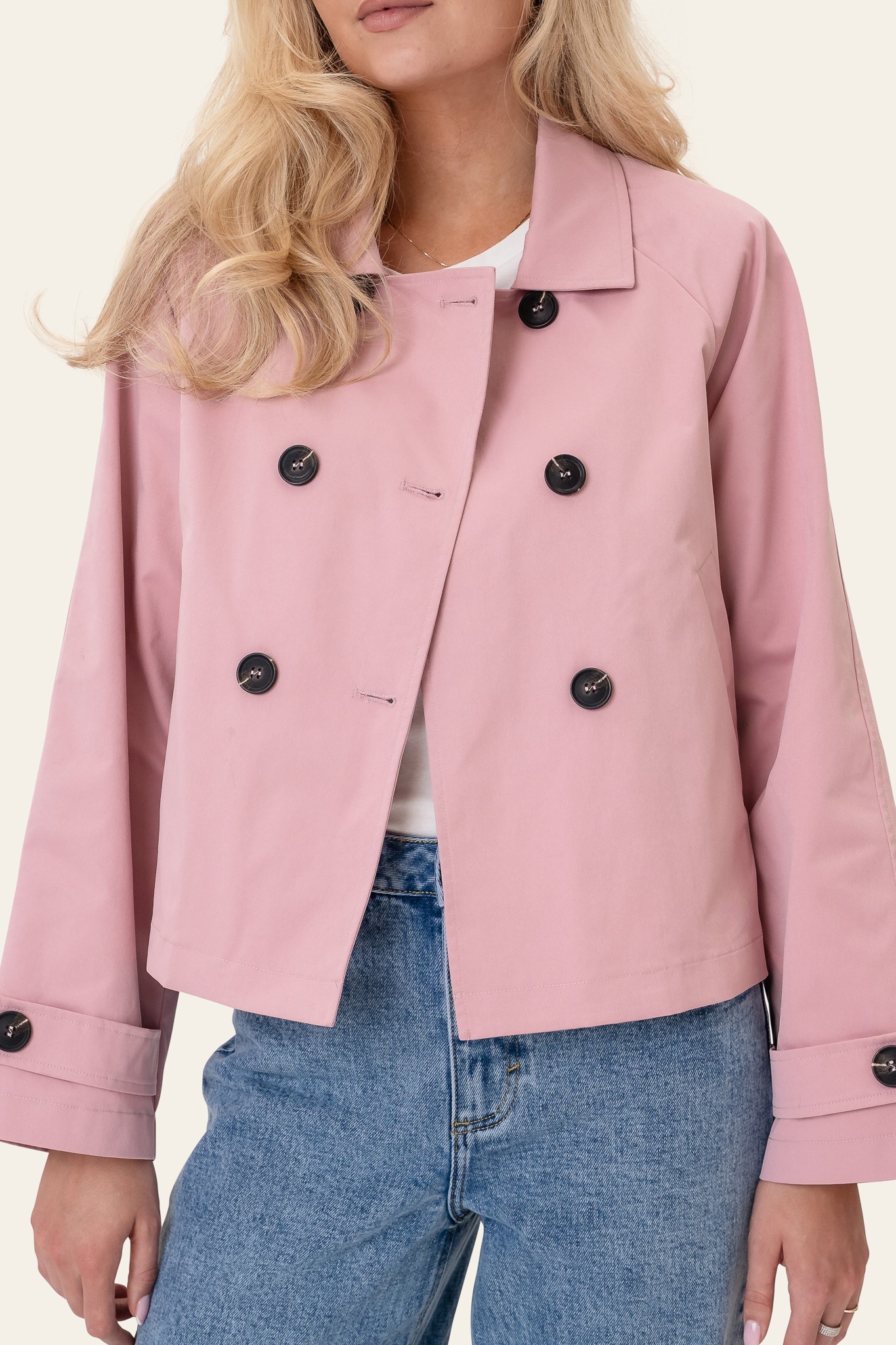 Lunaic Trenchcoat Light Pink