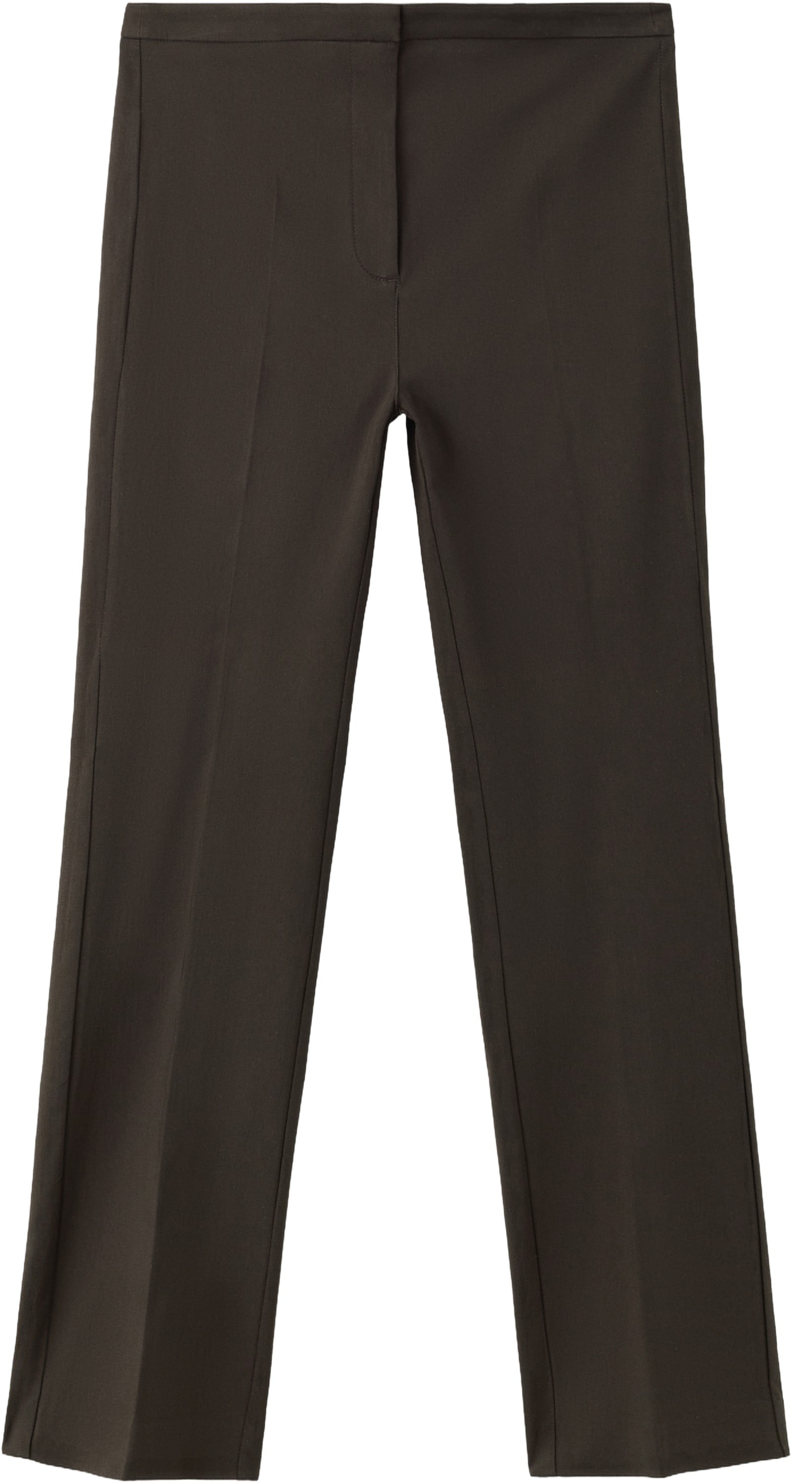 Straightcut Crop Trousers