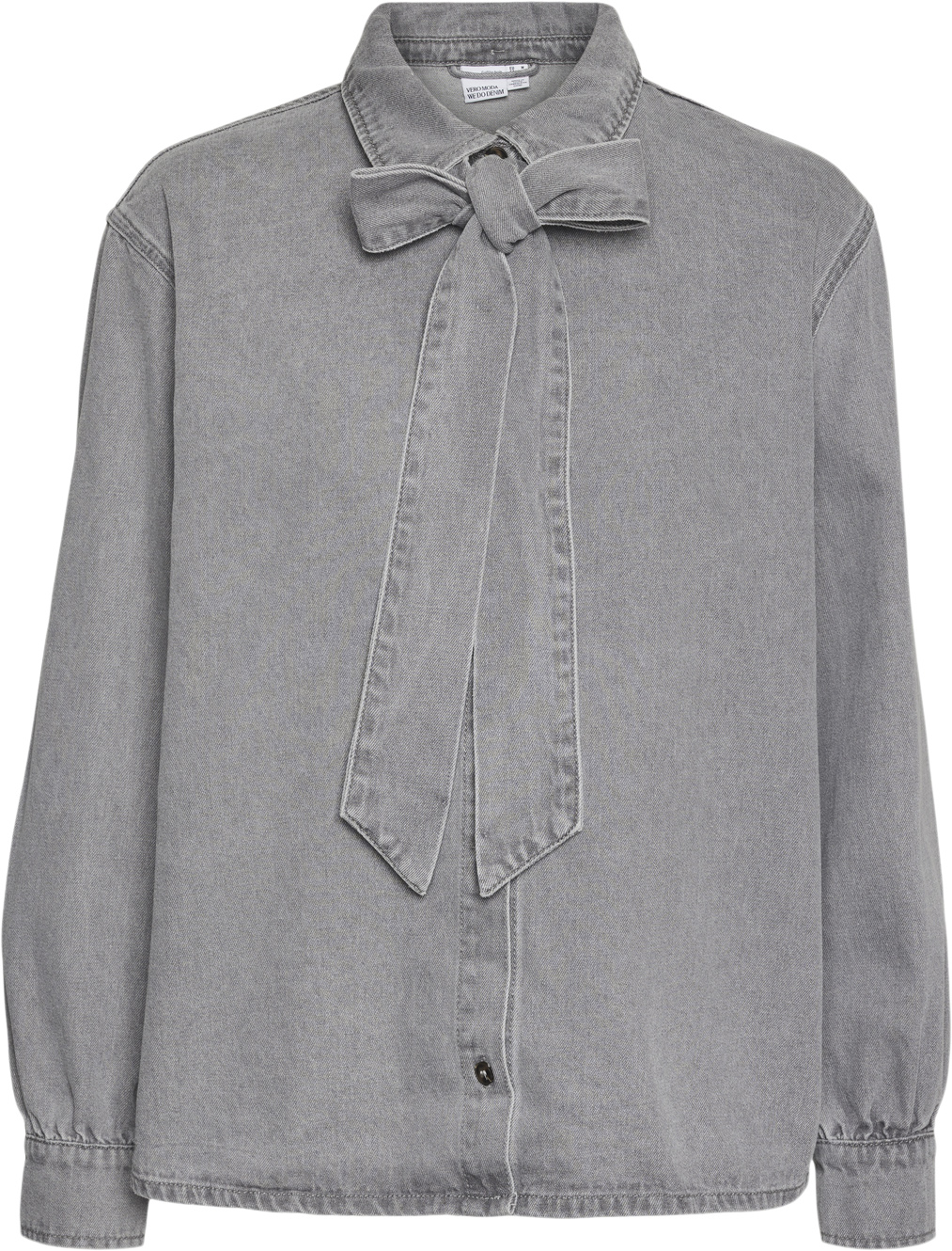 Vmpaige Ls Bow Dnm Shirt Gu216