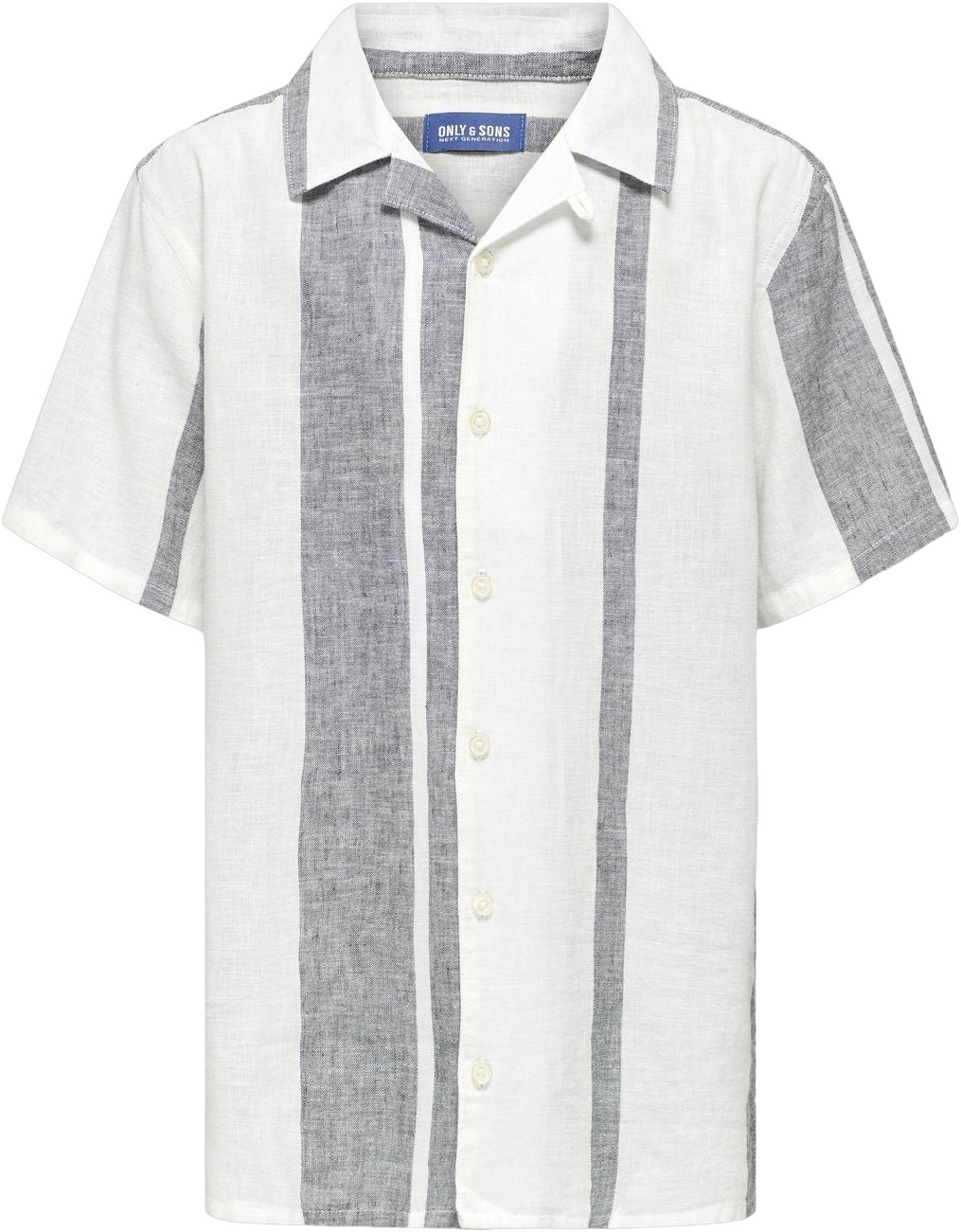Osjcaiden Life SS Stripe Linen Reso