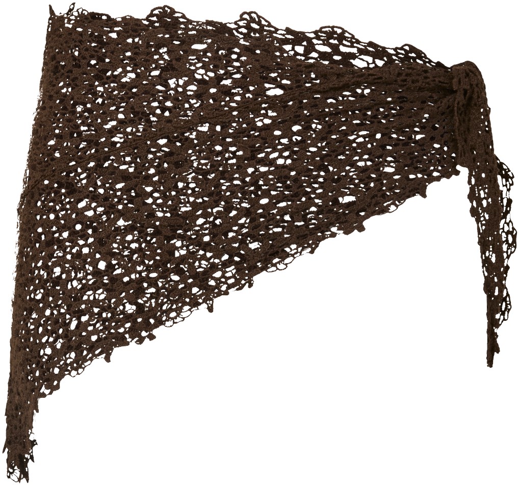 Pckasmin Triangle Crochet Scarf