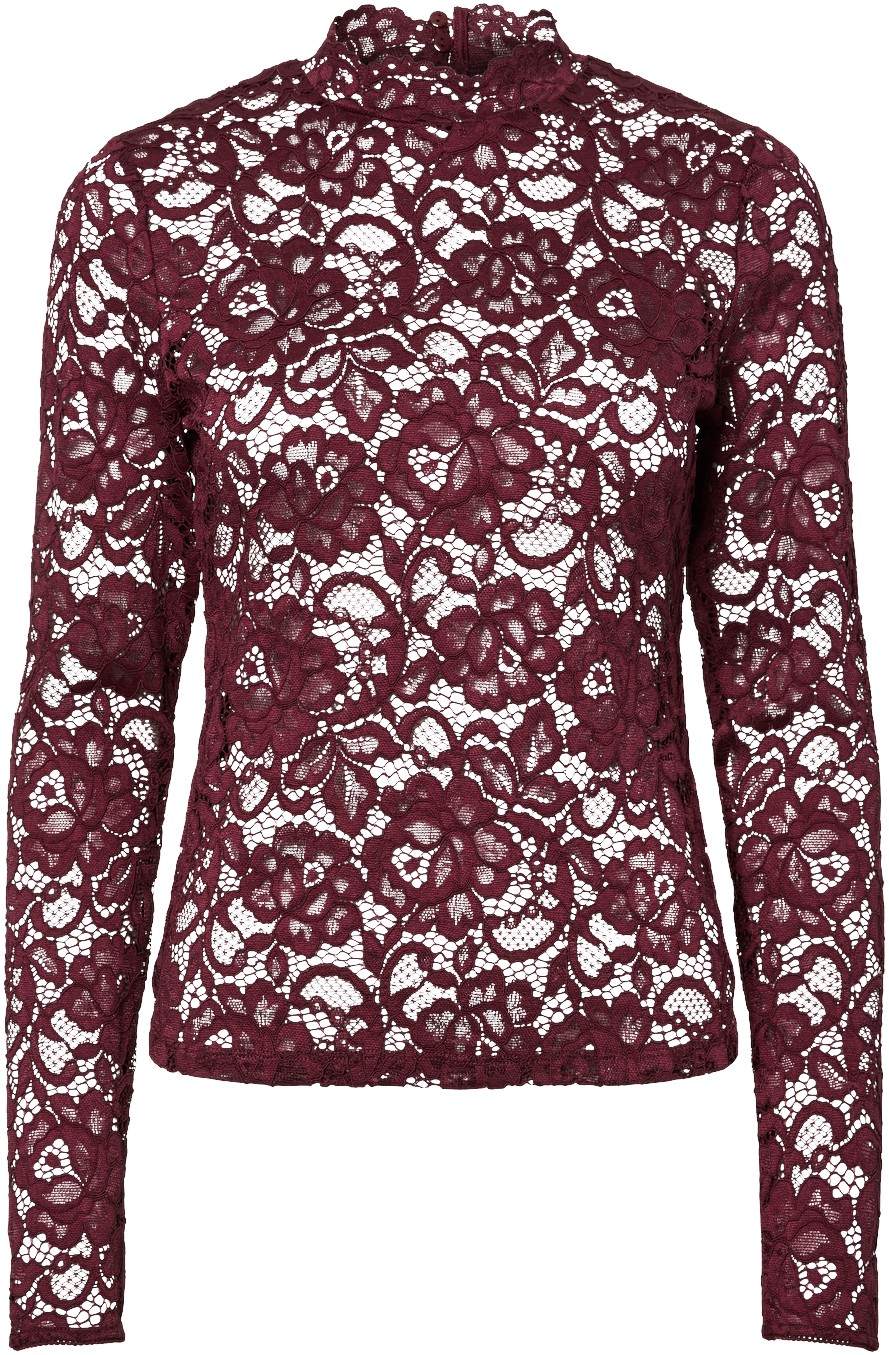 Yaslacey LS Lace TOP S. Noos