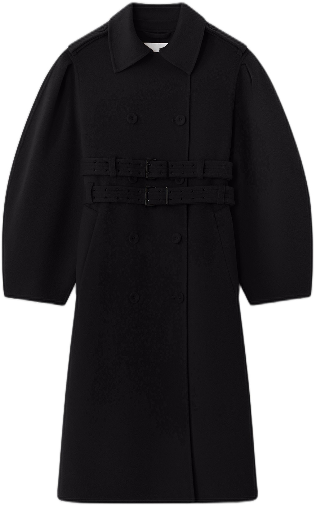 Splittable Wool Trench Coat