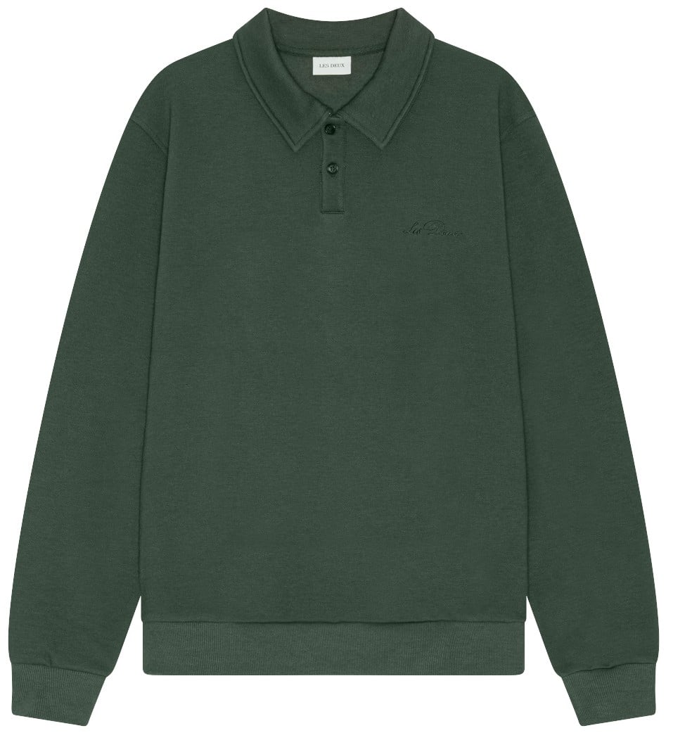 Piqué Polo Sweatshirt