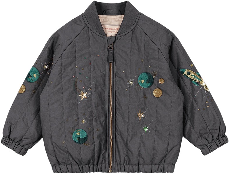 Juno Sequin Bomber Jacket