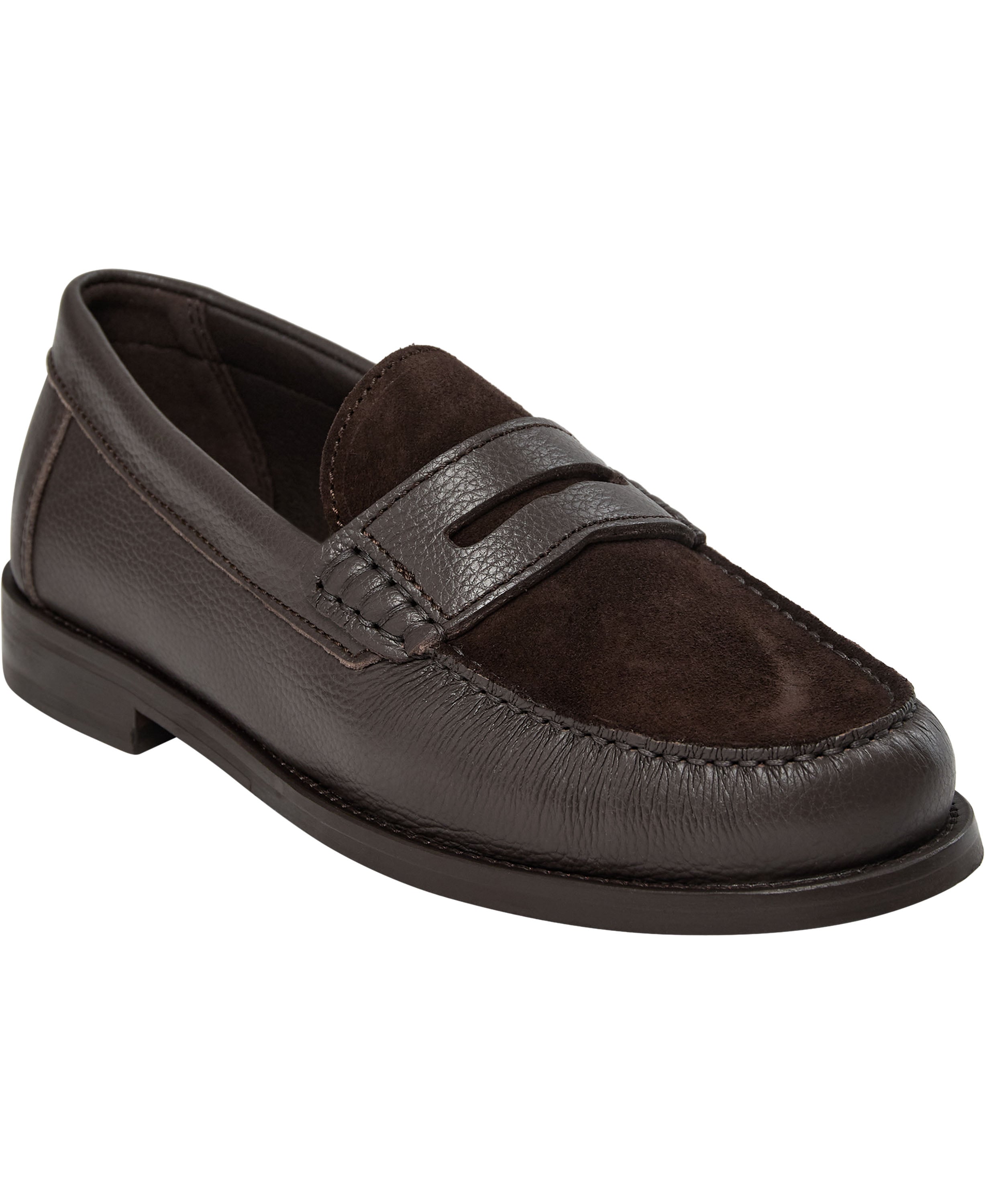 Suede Mix Loafer
