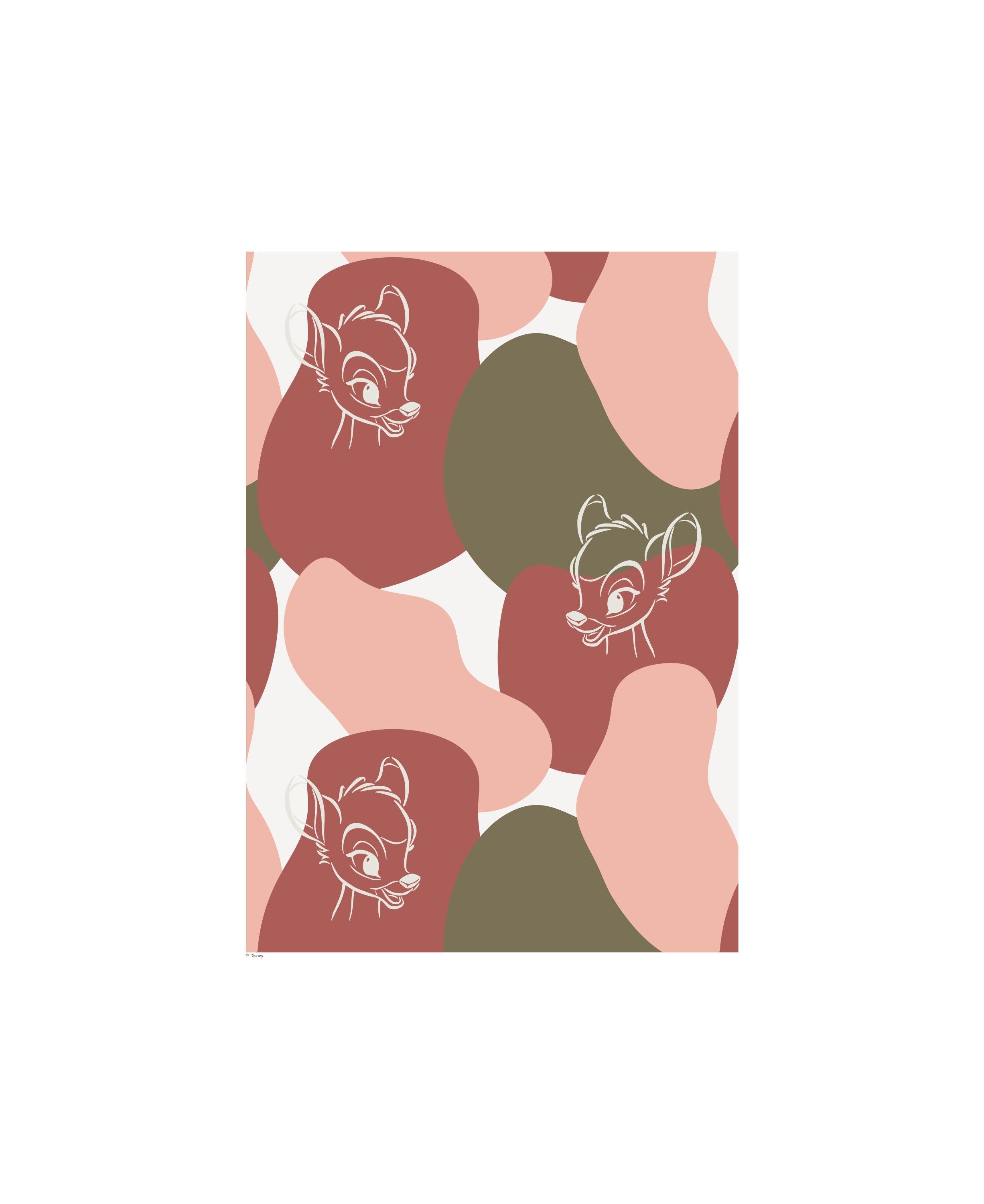 Disney Ã Bambi White Outline