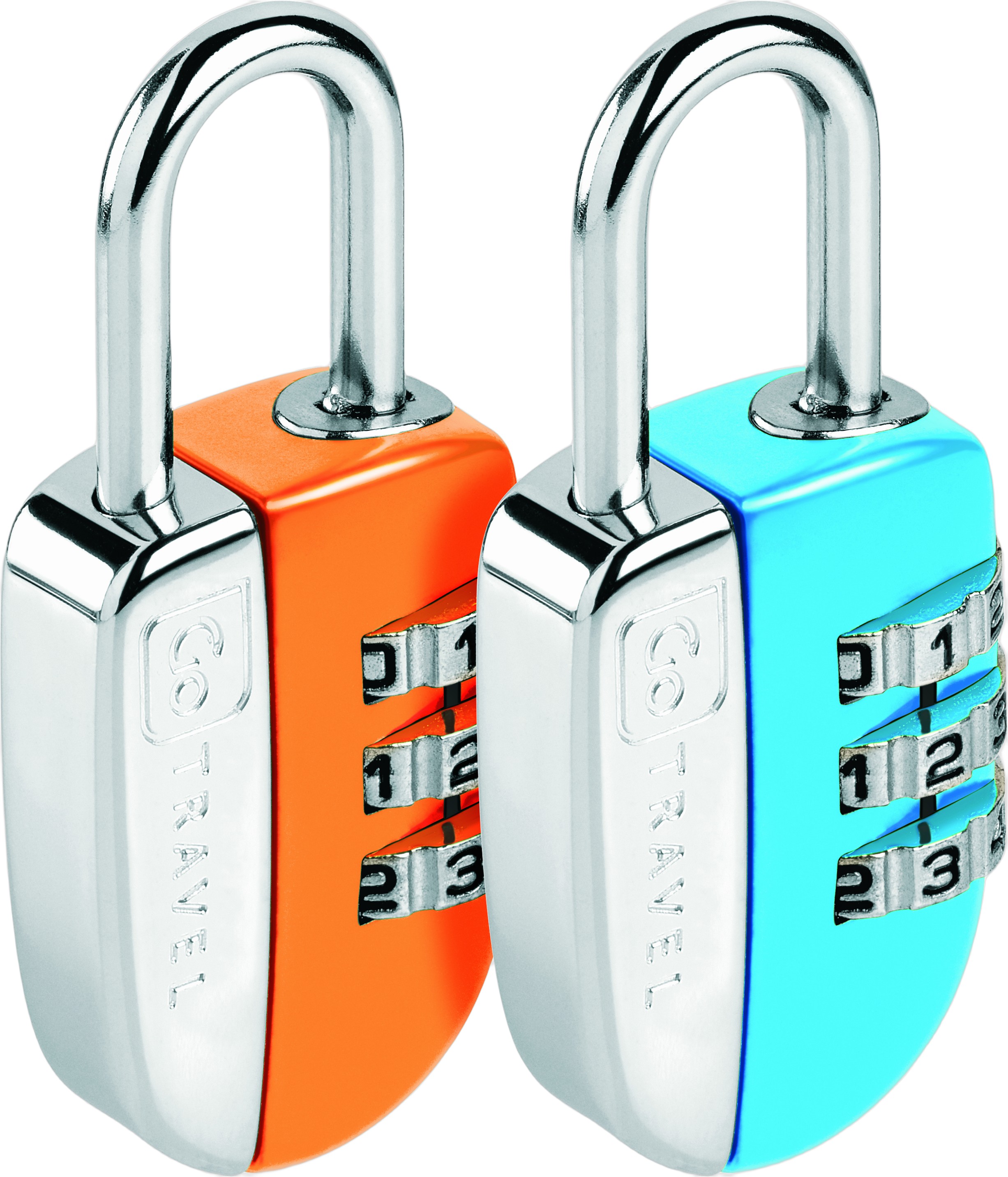 Mini Combi Twin Padlocks