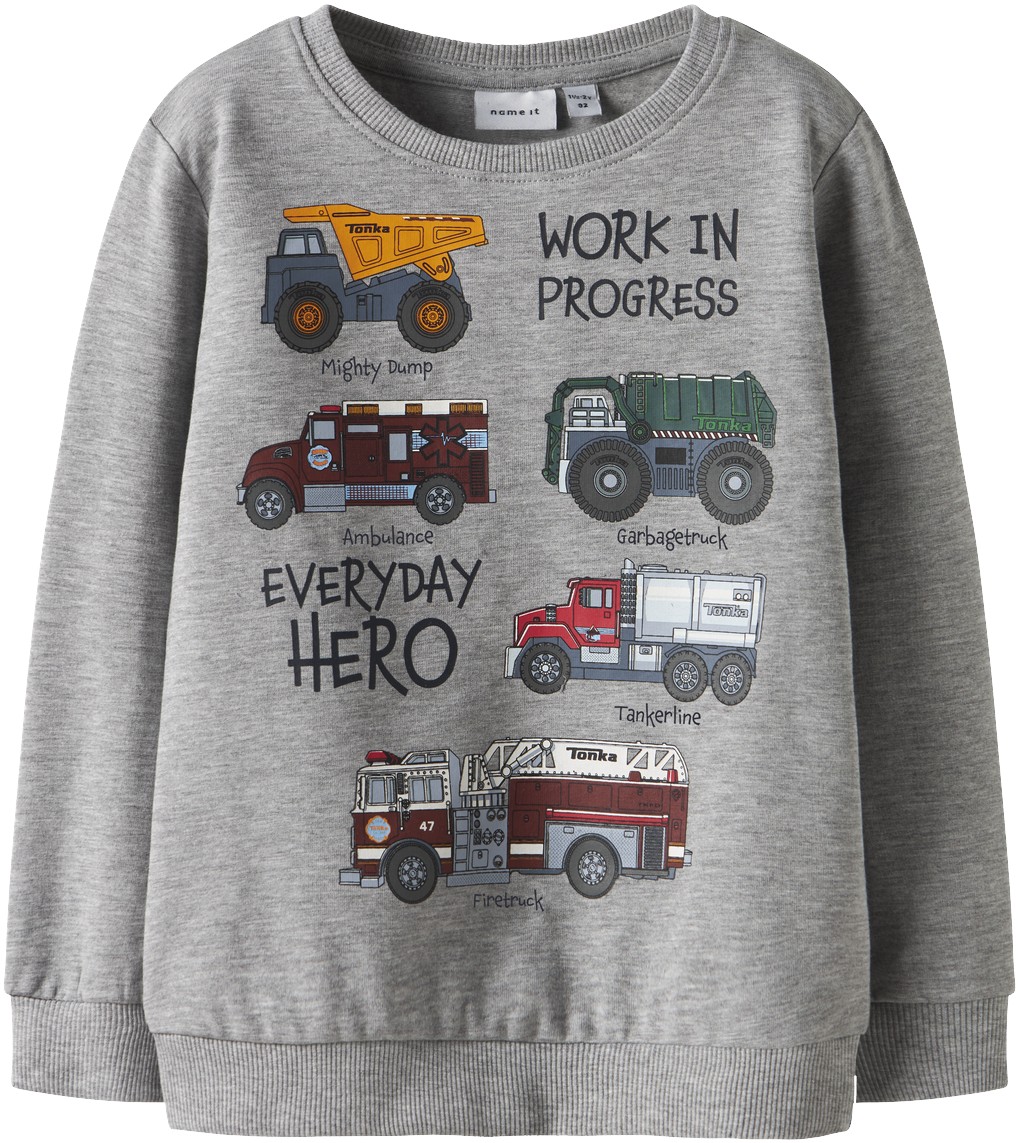 Nmmorson Tonka Nreg Sweat BRU Cplg